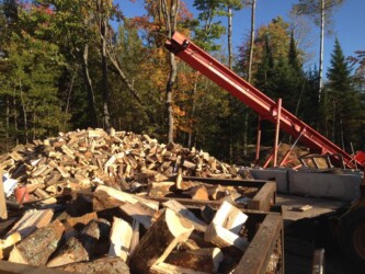 Michigan Fuelwood Products firewood processing