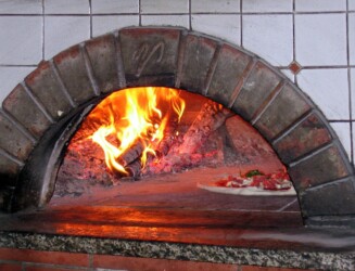 wood fired pizza oven cooking wood